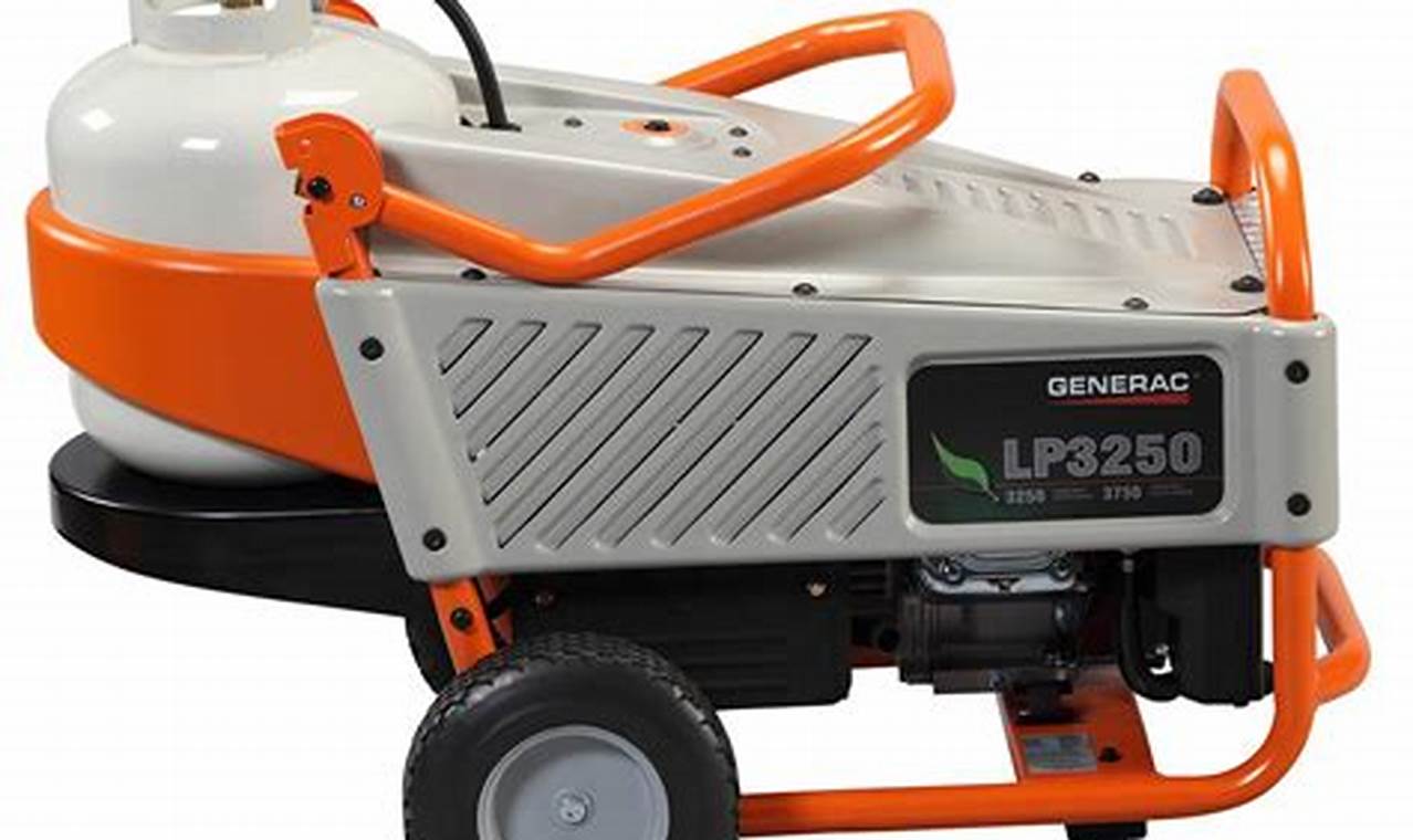 Best Generac Portable Propane Generators: Buying Guide