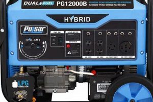 Powerful Pulsar 12000W Dual Fuel Portable Generator: Electric Start Best Portable Generators: Power Anytime, Anywhere Powerful Pulsar 12000W Dual Fuel Portable Generator: Electric Start | Best Portable Generators: Power Anytime, Anywhere