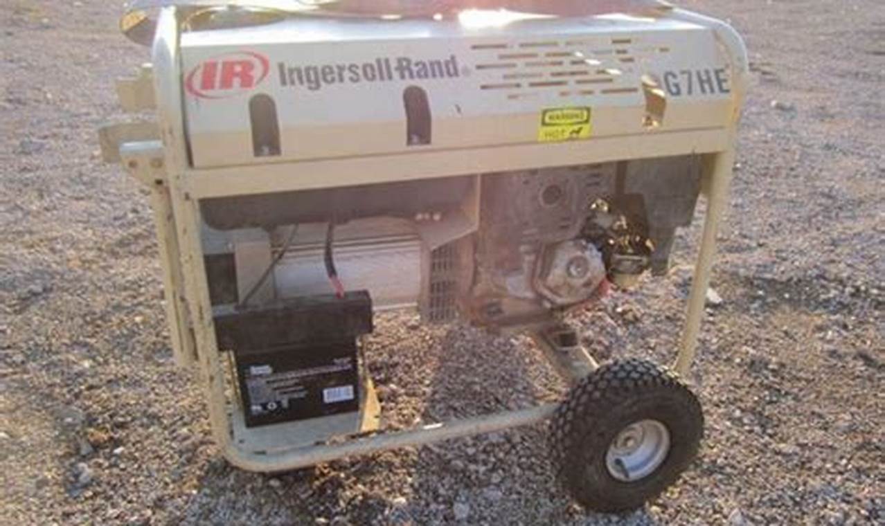 Ingersoll Rand Portable Generator