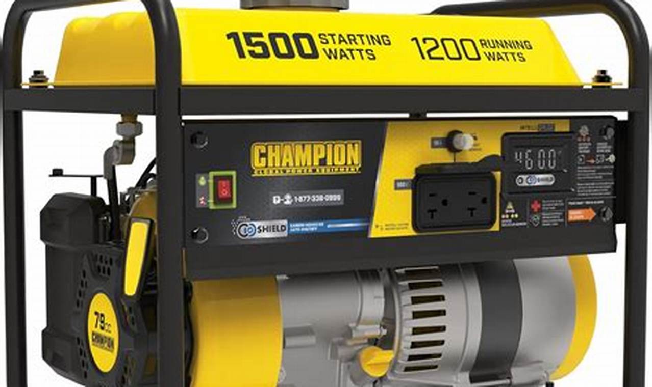 Portable Generator Design