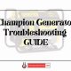 Champion Portable Generator Troubleshooting Guide | Best Portable Generators: Power Anytime, Anywhere