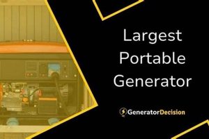 Top Largest Portable Generators Available: Buying Guide Best Portable Generators: Power Anytime, Anywhere Top Largest Portable Generators Available: Buying Guide | Best Portable Generators: Power Anytime, Anywhere