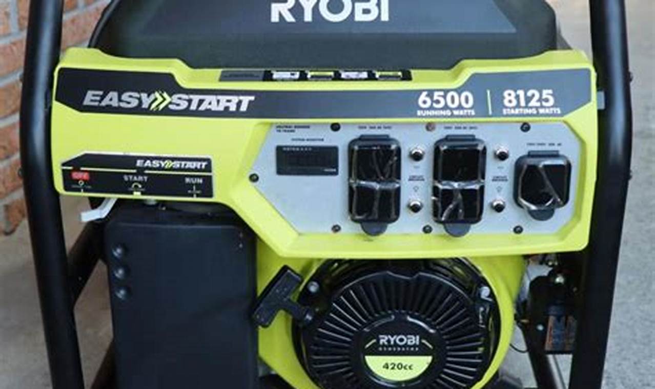 Best Easy Start Portable Generators For Home Use