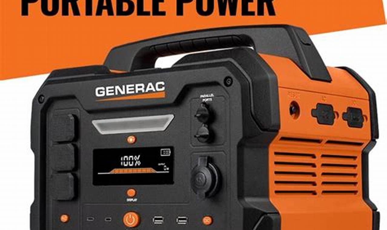 Best Solar Generac Portable Generators: Top Picks
