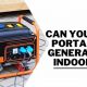 Danger! Never Run a Portable Generator Indoors | Best Portable Generators: Power Anytime, Anywhere