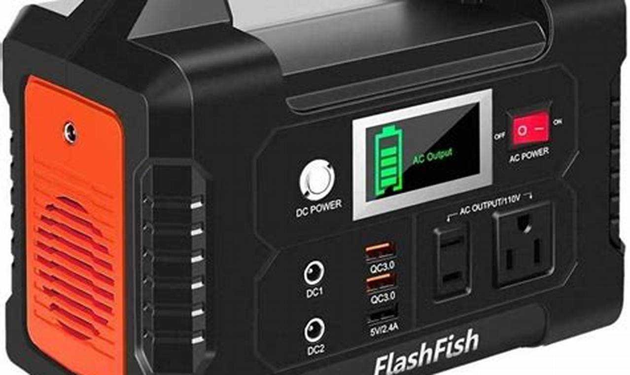 Best Flashfish Portable Solar Generators for 2024 | Best Portable Generators: Power Anytime, Anywhere