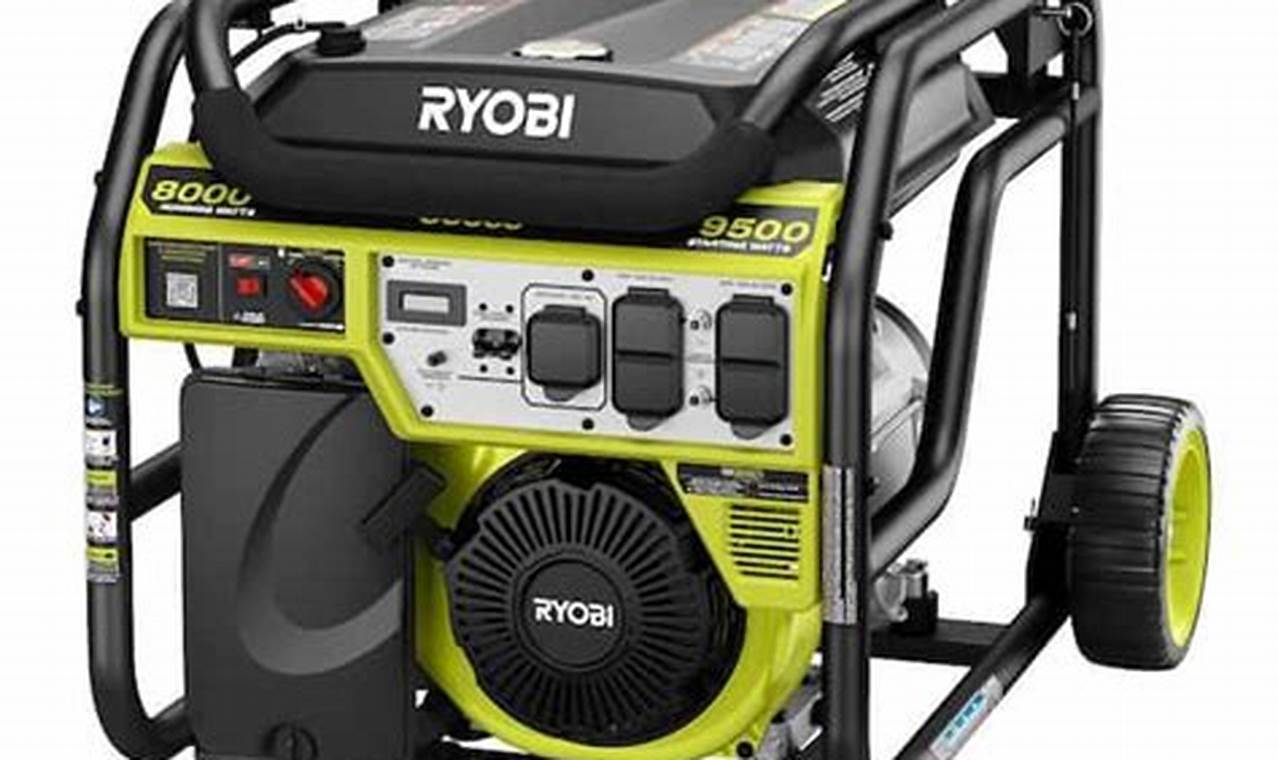 Best Ryobi Portable Generators: Home Depot Deals | Best Portable Generators: Power Anytime, Anywhere